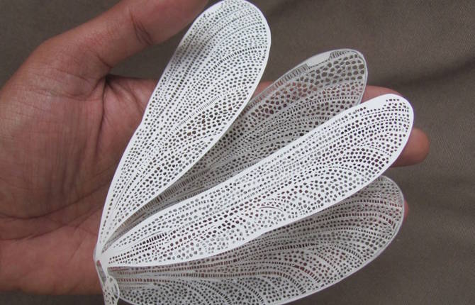 Stunning Paper Cut Art from One Sheet of Paper