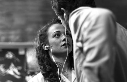 Black and White Intimate Backstage Portraits of Dancers