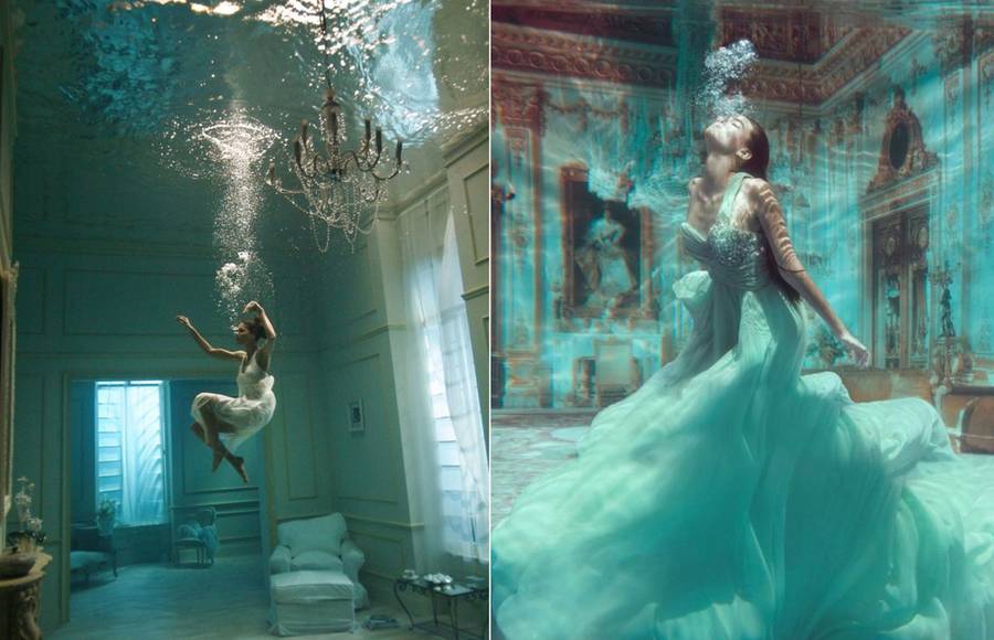 Majestic Underwater Portraits by Phoebe Rudomino