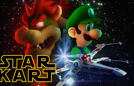 Star Kart – Star Wars + Mario Kart