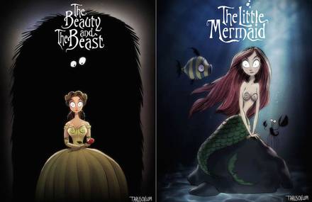 If Tim Burton Directed Disney Movies