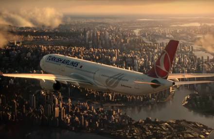 Fly to Gotham City with Turkish Airlines