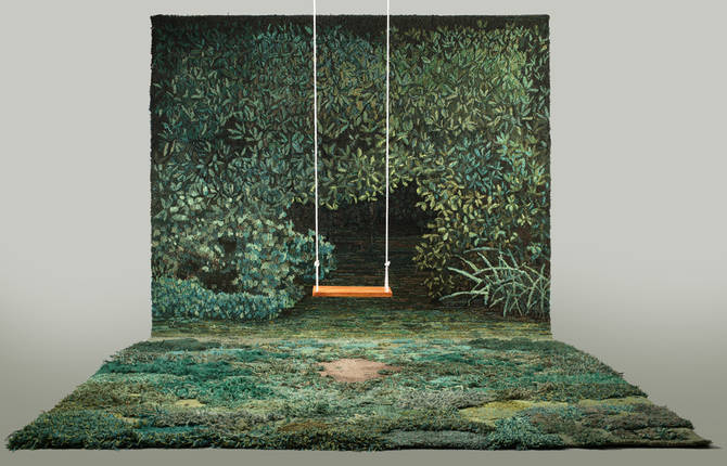 Wool Rug Artworks Tribute to Nature