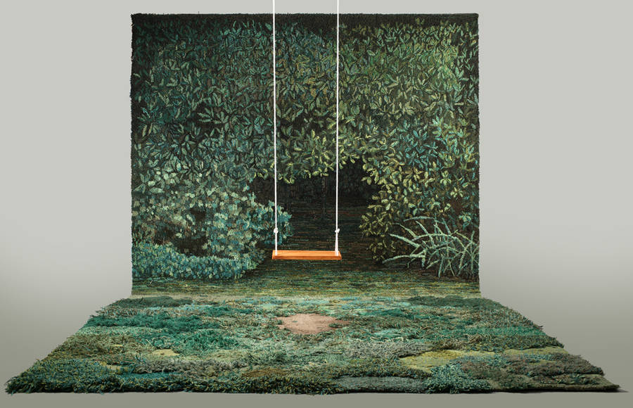 Wool Rug Artworks Tribute to Nature