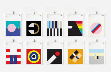 Graphic Posters of Classic Album Covers