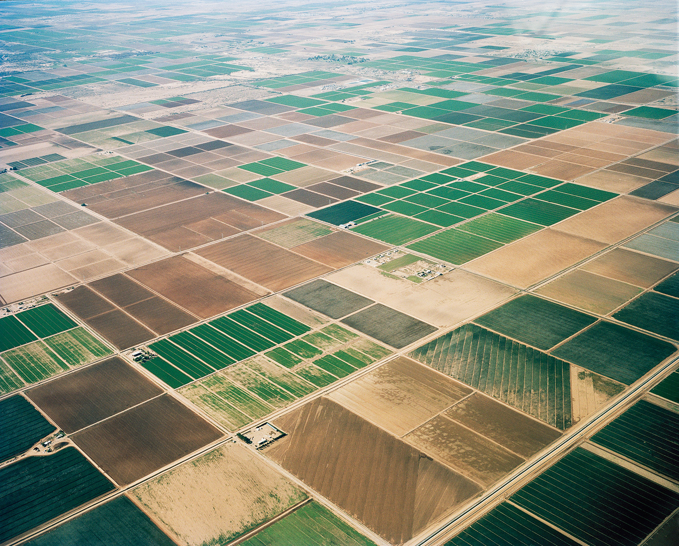 Aerial Photographs of Cotton Farming in Arizona-2