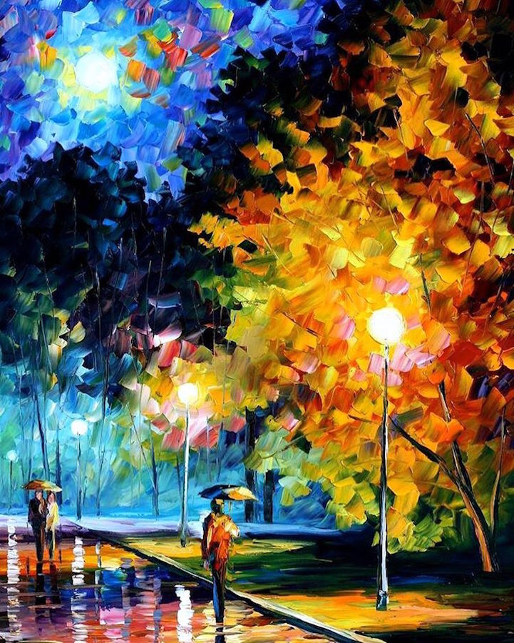 Autumnal and Colorful Oil Paintings14