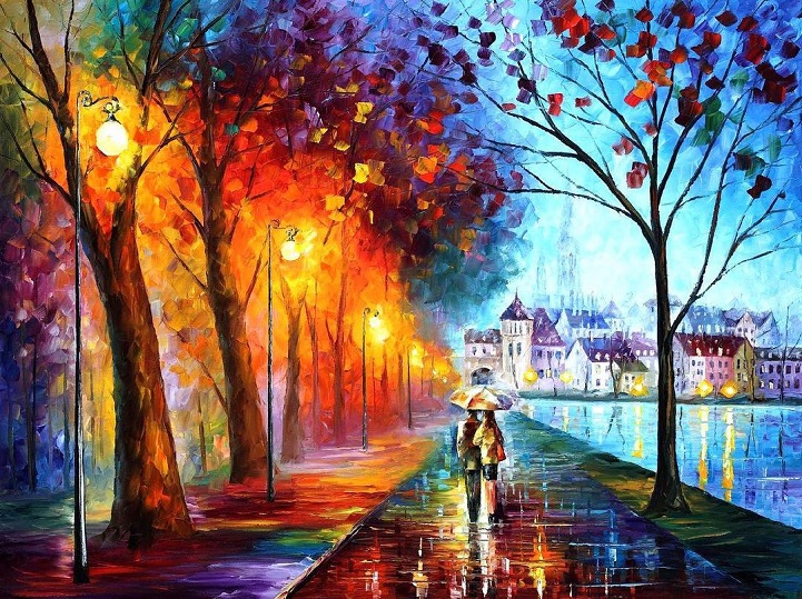 Autumnal and Colorful Oil Paintings6