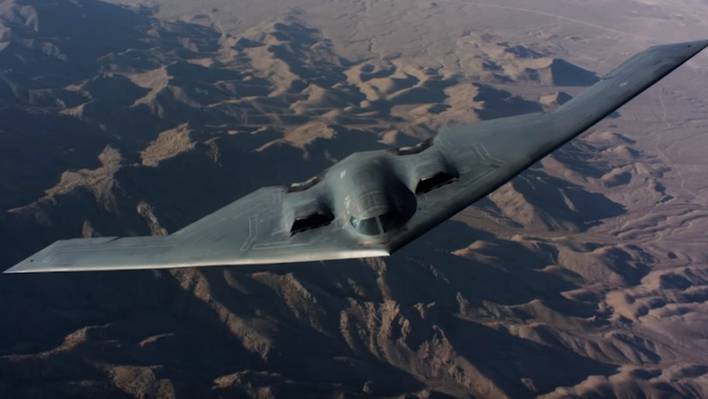 B-2 Spirit Stealth Bomber Flight