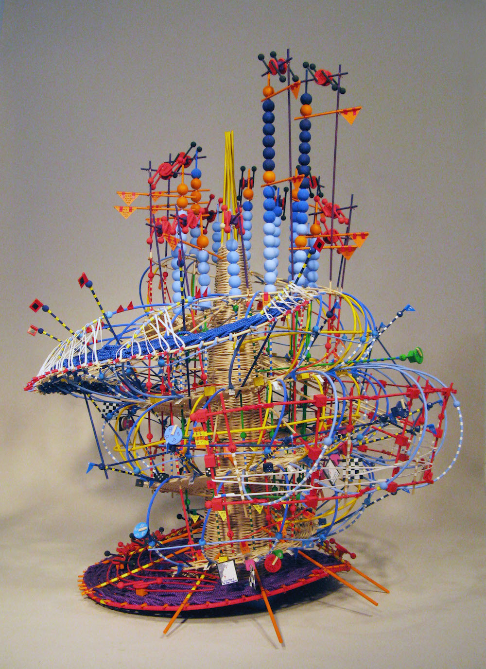 Colorful and Complex Sculptures Based on Weather Data-8