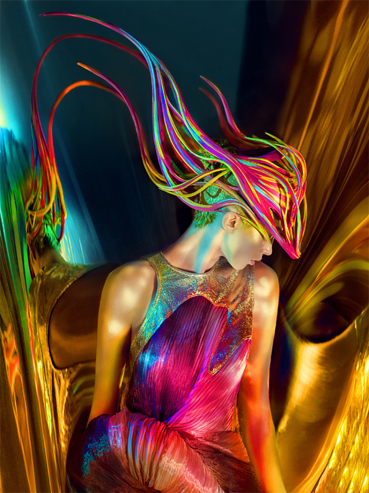Colorful and Wavy Fashion Photography6