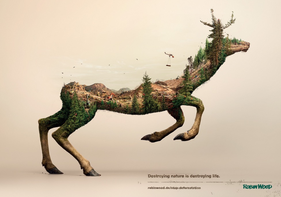 Destroying Nature is Destroying Life Ad2