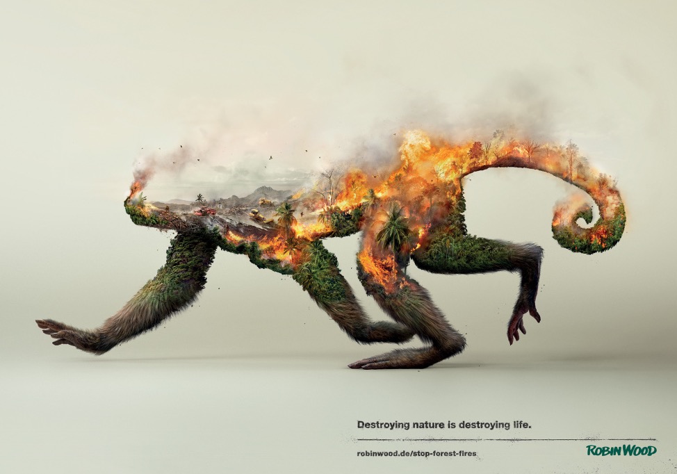 Destroying Nature is Destroying Life Ad3