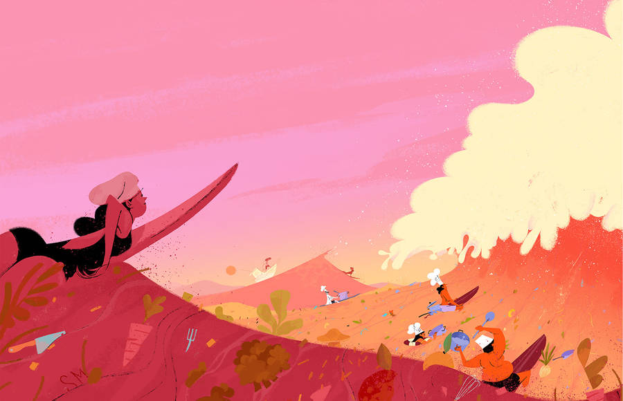 Editorial Illustrations by Simone Massoni