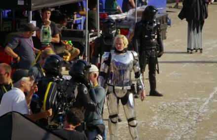 First Images of Star Wars VII Behind-The-Scenes