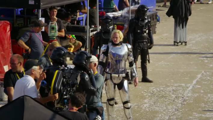 First Images of Star Wars VII Behind-The-Scenes