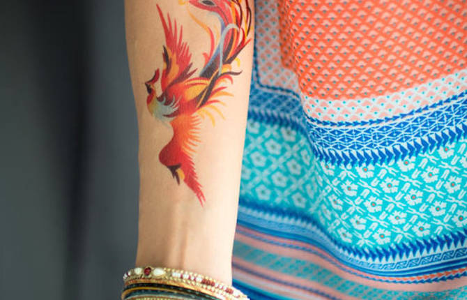 Inventive and Pain-Free Temporary Tattoos