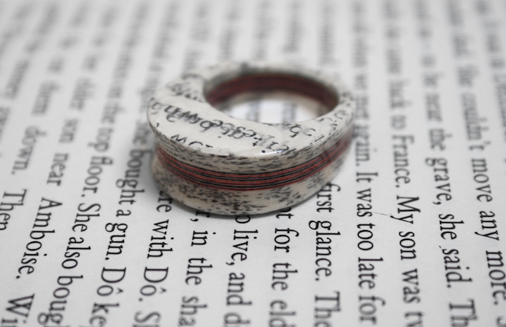 Jewelry Made With Recycled Old Books-10