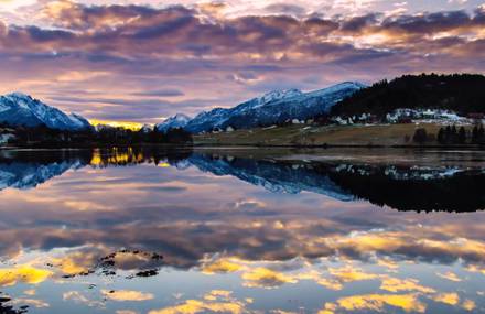 Mysterious Quiet Fjords of Norway