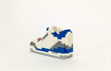 Construct Your Favorite 3D LEGO Sneakers