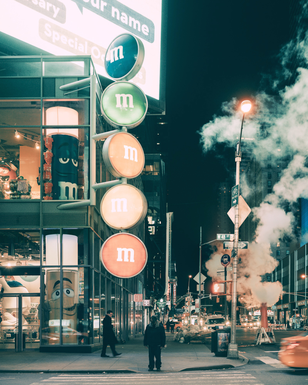 Late, Times Square, New York, NY, 2015