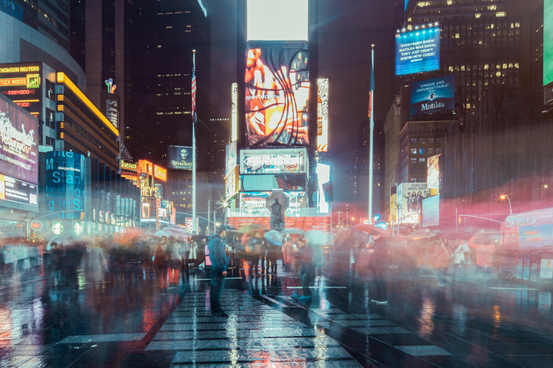 Tourists, Times Square, New York, NY, 2014