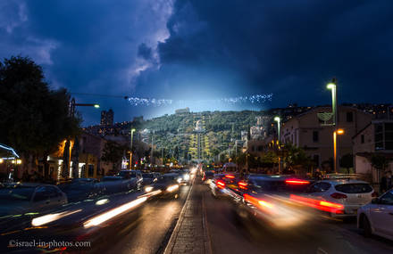 Passing From Day to Night in Israel and Palestine