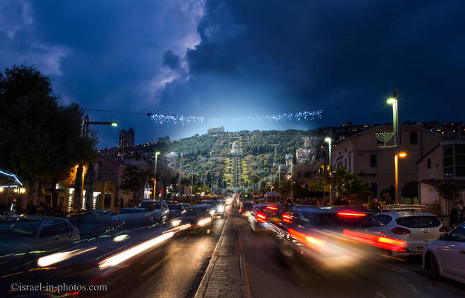 Passing From Day to Night in Israel and Palestine