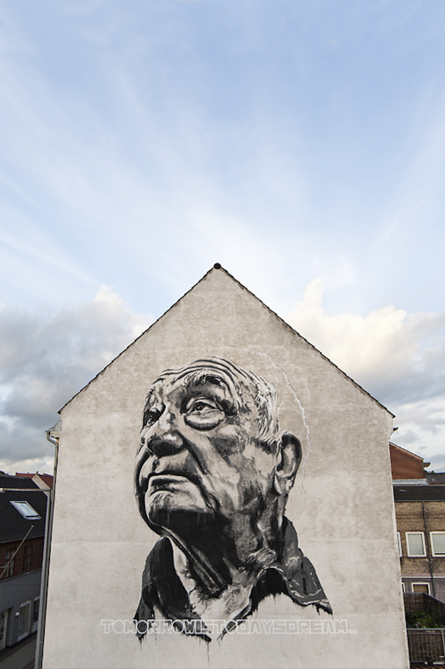 Realistic Mural Portraits by ECB7