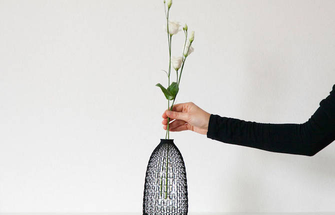 Sculptural 3D Printed Vases to Reuse Your Old Bottles