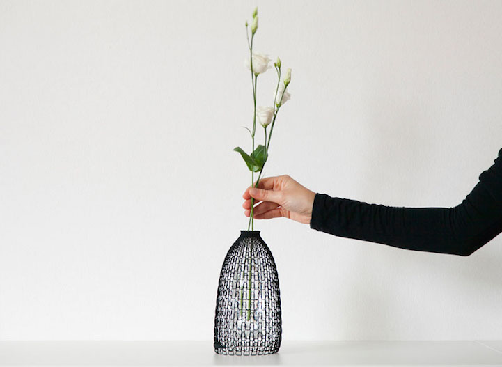 Sculptural 3D Printed Vases to Use Your Old Bottles-2
