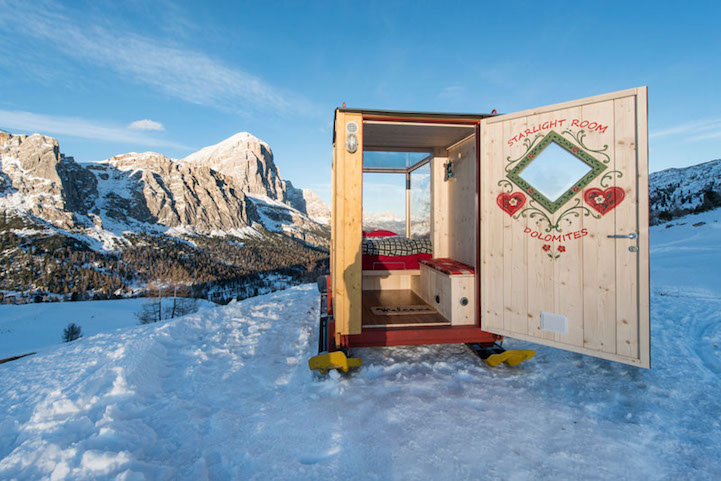 Small Wooden Cabin with View of the Dolomite Mountains 5