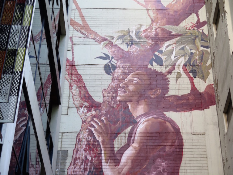 Stunning Mural in Melbourne by Fintan Magee-1
