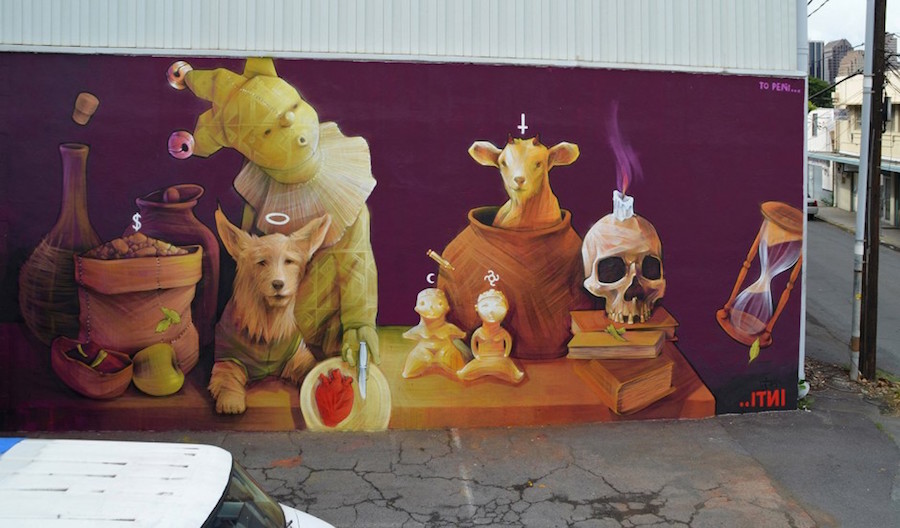 Superb Giant Multicolored Murals6