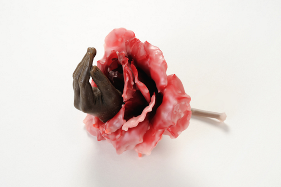 Surprising Floral Sculptures made of Wax4