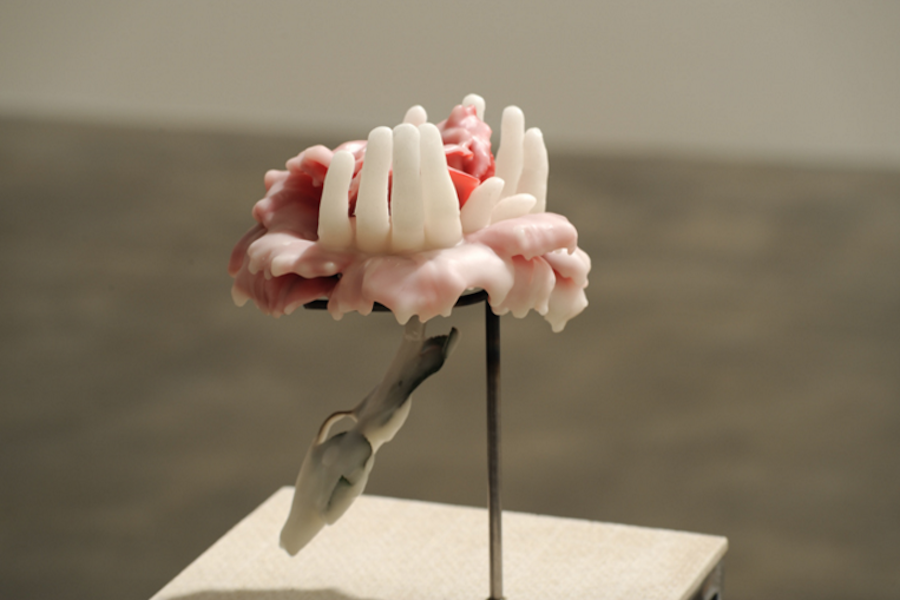 Surprising Floral Sculptures made of Wax6