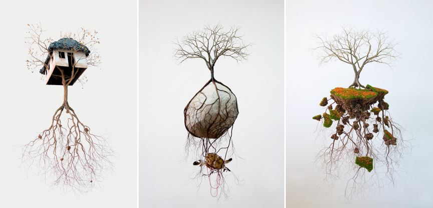 Tree Sculptures Connected to Cuban Artist's Roots-1