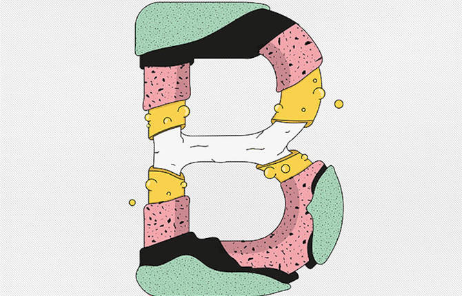 Colorful and Innovative Typography Project