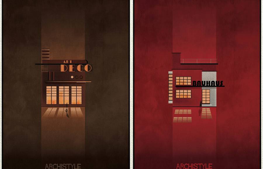 Architecture’s Movements Illustrated Through Posters
