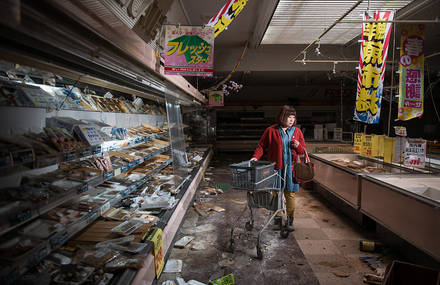 Portraits of Fukushima Nuclear Refugees Back in Ghost Town