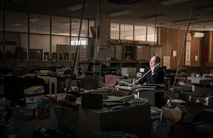 Portraits of Fukushima Nuclear Refugees Back in Ghost Town