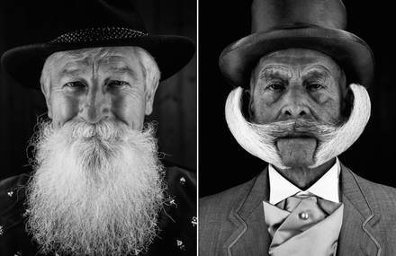 Beautiful Beards and Mustaches Contest in Germany