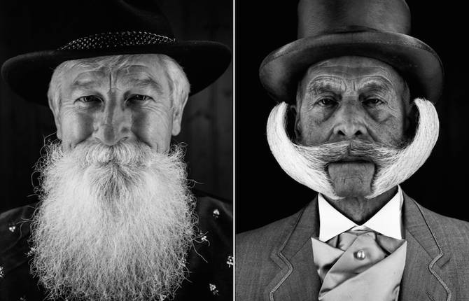 Beautiful Beards and Mustaches Contest in Germany
