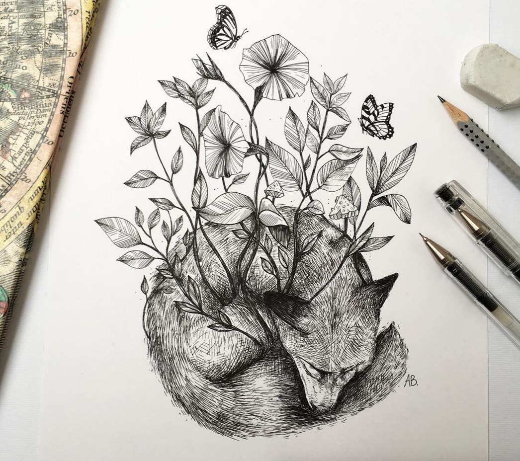 blackinkpenillustrations1