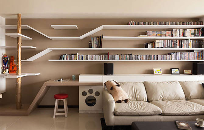 The Catwalk Bookshelf