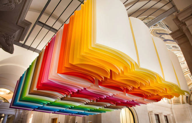 Colorful Installation in Tokyo by Emmanuelle Moureaux