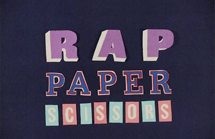 Creative Rap Celebrities Paper Stop-Motion