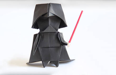 Darth Vader Origami