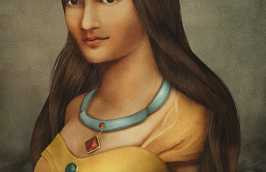 Disney Princesses Reimagined as Renaissance Icons