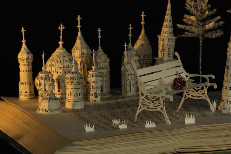 enchanting book sculpturesinspiredbyfairytales-6